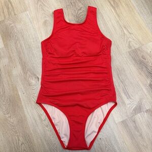 Kona Sol Vibrant Red Swimsuit